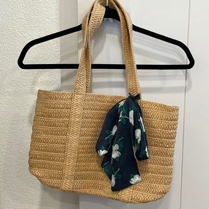 Draper James Everyday Straw Bag